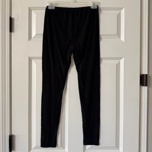 EILEEN FISHER Women's Classic Black Leggings